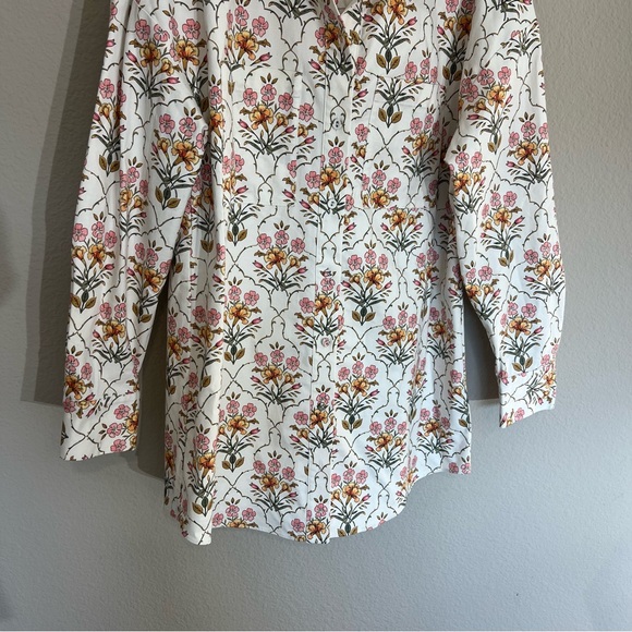 New Favorite Daughter Willow Shacket relaxed fit button down spring floral sz M - Picture 8 of 15